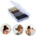 minkissy 1 Box Bang Clip Hair Accessories for Women Black Hair Clips Girls Hair Accessories Barrettes for Girls Hairdressing Clips Vintage Hair Accessories Metal Bride Steel Clip Boxed - Buy Online on GoSupps.com