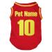 Petitebelle Customizable Puppy Dog Shirt Size XS Red xs