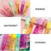 Beaupretty Roll-On Lip Gloss Balm - Moisturizing Fruit Flavored Lipsticks (6 Pcs) - Shop Internationally - Buy Online on GoSupps.com