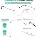Eyekepper 4 Pack Rimless Reading Glasses +2.50 - Lightweight Half Moon Readers for Men & Women - International Shipping Available - Buy Online on GoSupps.com