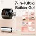 Modelones Builder Nail Gel Set 2 Pcs 10ml Clear Gel Builder for Nail Thickening Nail Strengthener Apex Building Extension Gel Rhinestone Nail Glue Gel in a Bottle LED Nail Lamp Cured Hard Gel 2 Pcs 10ml Clear Builder Gel - Buy Online on GoSupps.com