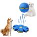 MR.HOKWY Pet Flying Saucer Magic Ball - UFO Pet Flying Disc Ball Creative Fly Saucer Magic Balls Magic Frisbee Dog Toy Ball Fun Puppy Interactive Flying Flat Throw Disc Balls Children Toy