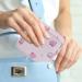 Napkin Storage Bag Period Bag with Zipper for Sanitary Napkin First Period Gifts Tampon Bag Feminine Bag Portable Menstrual Bag for Teen Girls Women Ladies (D3) - Buy Online on GoSupps.com