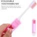 Didiseaon Portable Travel Toothbrush Set - 4 Foldable Toothbrushes with Soft Bristles Individually Packaged for Hiking Camping & Travel - Buy Online on GoSupps.com