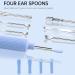 Ear Camera Ear Wax Removal Tool 1080P HD Visual Ear Cleaner Earwax Remover with 6 LED Lights Wireless Otoscope Ear Spoon Cleaning Kit for iPhone iPad Android Smart Phones - Buy Online on GoSupps.com