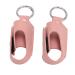 Asthma Inhaler Carrying Holder Asthma Inhaler Holder 2pcs Storage Fixation Protection for Home (Pink)