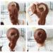 6 Pcs Hair Donut Hair Doughnut Bun Doughnut Blonde Donut Bun Rings Bun Maker Set with 20 Pcs U-Shaped Hair Pins for Girls Kids and Women Bronze - Buy Online on GoSupps.com