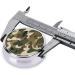 Green Camo Round Pill Box | 3 Compartment Portable Travel Medicine Organizer - Buy Online on GoSupps.com