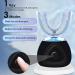 360 Automatic Ultrasonic Toothbrush - Wireless Black Electric Tooth Whitener with Timer for Adults - Best Sound Tooth Cleaning Device - Buy Online on GoSupps.com