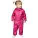 Peter Storm Girls' Waterproof All in One Rain Suit - Pink (6-9 Months) - Buy Online on GoSupps.com