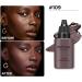 Beauty Black Matte Long Lasting Liquid Foundation Dark Concealer High Coverage Liquid Foundation (Size : 109) - Buy Online on GoSupps.com