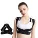 Back Soft Posture Correction Belt Back Correction Belt for Adult Black M