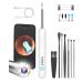 BEBIRD Ear Wax Removal Tool Kit Ear Cleaner with 1080P Ear Camera Smart Visual Earwax Removal Kit with 7 Pcs Ear Set for Daily Ear Pick 6 LED Lights 5 Ear Scoop Ear Tips Replacement White