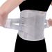 Men & Women Lordosis Support Belt - Tourmaline Magnetic Steel Bones with Cushion - X-Large Gray & Black - International Shipping - Buy Online on GoSupps.com