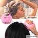 Buy 2 Shampoo Brushes & Hair-Head Skin Massagers | Soft Silicone Healthy Hair Growth | Wet & Dry | Blue & Pink - Buy Online on GoSupps.com
