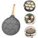 ABOOFAN 1pc Seven-Hole Egg Frying Pan Flat Skillet Household Non-Stick Pan Japanese Egg Pan Outdoor Seven-Hole Pan Cookware Mini Cooker Maifan Stone Pot Medical Stone Dumpling - Buy Online on GoSupps.com