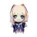 Anime Plush Figure Kokomi Plush Doll 25cm Soft Stuffing Collecting Gift for Fans (Kokomi)