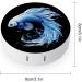 Siamese Fighting Betta Fish Contact Lens Case with Mirror | Cute Portable Eye Lens Box Travel Kit - Shop Now - Buy Online on GoSupps.com