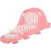 Buy Pink Shower Foot Scrubber - Easy Foot Cleaner & Massager for Exfoliating Spa Experience | International Shipping Available - Buy Online on GoSupps.com