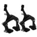 Long Reach Front & Rear Bike Caliper Brakes, Aluminum Alloy Single-Pivot Sidepull C Brakes, with Brake Pads (1 Pair)