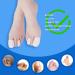 LUFOEVER 10-Piece Gel Toe Protectors for Missing or Ingrown Toenails - Corns, Blisters, Hammer Toes Relief - Large & Small Sizes (White) - Buy Online on GoSupps.com