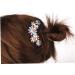 FOMIYES Rhinestone Jewelry Purple Hair Accessories Goody Hair Clips for Women Women's Hair Accessories Womens Barrettes for Hair Rhinestone Barrettes Bridal Hair Clip Wedding Bride Comb - Buy Online on GoSupps.com