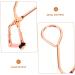COHEALI Eyelash Curler Cosmetic Lash Clip Lash Curling Clips Eyelashes Curling Tool Eyelashes Curler Lash Curl Wand Eye Curler Mini Lash Curler No Pinching Lash Curler Miss Handheld Metal - Buy Online on GoSupps.com