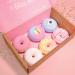 6 Bath Bombs Donuts Gift Set - Bubble & Spa Bath with Almond Oil, Epsom Salt & Kaolin Clay - Moisturizing Fizzy Spa for Dry Skin - Perfect Gift for Her, Mother's Day - Buy Online on GoSupps.com
