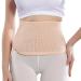QUUPY Postpartum Belly Wrap - Breathable Girdle & Abdominal Binder for Postnatal Recovery | Maternity Support & Waist Trimmer - Buy Online on GoSupps.com