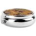 Sea Turtles Mini Round Pill Box - 3 Compartment Travel Organizer | Portable Medicine Case for Home & Office - Buy Online on GoSupps.com