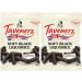 2 x Taveners Soft Black Liquorice 65g - Classic British Confectionery Treat - Buy Online on GoSupps.com