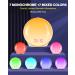 Laliled Sunrise Simulation Alarm Clock - 14 Colors 16 Brightness 10 Natural Sounds FM Radio & Snooze Function | Perfect Wake-Up Light for Adults & Kids - Buy Online on GoSupps.com