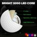 Big Teeth Glow in the Dark Golf Balls - 6 Pack LED Light Up Balls in 6 Colors - Buy Online on GoSupps.com