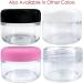 Buy Beauticom 30 Pack Clear 30ml Round Jars with Pink Screw Cap - Ideal for DIY Lip Balm Creams Lotions & More - BPA Free International Shipping - Buy Online on GoSupps.com