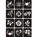 Kotbs 6 Sheets Temporary Tattoos Stencils for Kids Girls  67pcs Butterfly Dragon Patterns Body Paint Henna Stencils Kit  Glitter Tattoos Stencils for Halloween Party Butterfly Tattoo Stencils - Buy Online on GoSupps.com