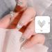 3D Heart Nail Charms - 80 Pcs Metal Love Heart Nail Art Charms for DIY Nail Decor - Gold & Silver Shiny Nail Studs and Jewels - Nail Art Decorations and Crafts - Buy Online on GoSupps.com