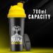 Nuke Nutrition 700ml Protein Shaker Bottle - Premium Quality, Dishwasher Safe & Easy to Clean - Buy Online on GoSupps.com