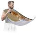 Winter Cute Squirrel Beard Bib Apron Beard Bib Hair Catcher for Men Shaving and Trimming Non-Stick Waterproof Beard Cape Grooming Cloth with 2 Suction Cups Gifts for Men