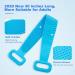 ifory Silicone Bath Body Brush Exfoliating Scrubber 76CM-Blue | Long Lasting Comfortable Massage for Shower - Buy Online on GoSupps.com