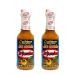 El Yucateco - Caribean Habanero Hot Pepper Sauce 120ml x 2 uds - Promoo Pack