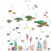 Sea Turtle Wall Stickers & Under the Sea Decals for Bathroom Nursery and Living Room | BASHOM BA-4001 - Buy Online on GoSupps.com
