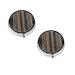 (Colorful Stripes) Round Pill Box 3 Compartment Pill Box Mini Decorative Pocket Purse Portable Travel Medicine Tablet Vitamin Holder Organizer Pill Case