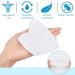 Niceneeded 2PC Silicon Gel Sock Pads Breathable Toe Protection for Ballet Dance Shoes Comfort Pillows for Large Toes - Buy Online on GoSupps.com