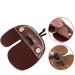 CyberDyer Cow Leather Archery Finger Tab for Recurve Bows - Brown | Hunting Finger Protector - Buy Online on GoSupps.com