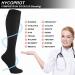 Hycoprot Compression Stockings - 3 Pairs for Men & Women | 15-20 mmHg Support Socks for Fitness Running Cycling & Travel | Black L-XL - Buy Online on GoSupps.com