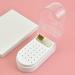 Nail Drill Bit Display Box Dustproof Transparent Portable Nail Drill Bit Holder with Cleaning Brush 30 Holes Plastic Drill Bit Holder For Nails Display (White) - Buy Online on GoSupps.com