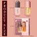 Natural Lip Plumper Set: Day & Night Lip Enhancer Balm with Plant Extracts - Lip Serum for Fuller, Hydrated Lips (2 Pcs, 5.5MLX2) - Buy Online on GoSupps.com