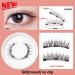 2 Pair Magnetic Eyelashes - Natural & Bushy Reusable No Glue Includes Applicator - Shop Now - Buy Online on GoSupps.com
