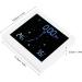 Bathroom Accessories Digital Clock Ring Dynamic Hand Time Display Supports Digital Display Time Display for Bathroom (White Pisa Leaning Tower Type) - Buy Online on GoSupps.com
