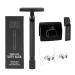 Yiida Butterfly Double Open Edge Razor Razor with a long handle and holder Easy to use practically exactly for men or women